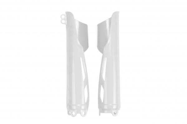 Fork Slider Protectors white for Honda CRF 450 X - CRF 250 R - CRF 450 R - CRF 250 RX - CRF 450 RX - CRF 450 RWE - CRF 300 R...